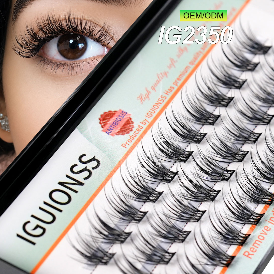 Eyelash Extension Human Hair - OEM ODM Ciglia a Ciuffetti Extension