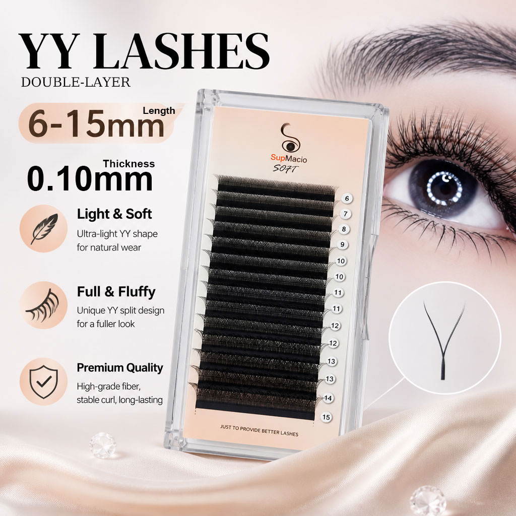 Eyelash Extension For Asian Eyes - Supmacio 0,10 mm YY Lash Estensione