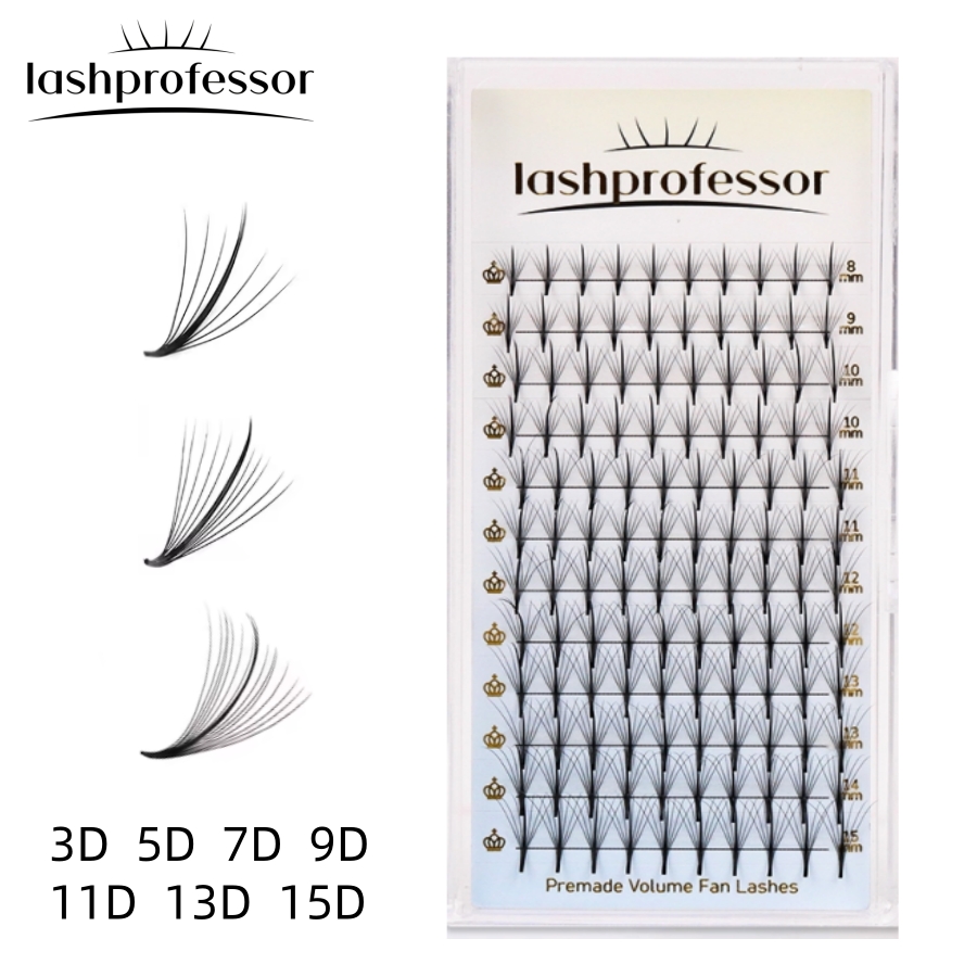 Eyelash Extension Russian - Extension ciglia a ventaglio preformato 3D/5D/7D/9D/11D/15D,