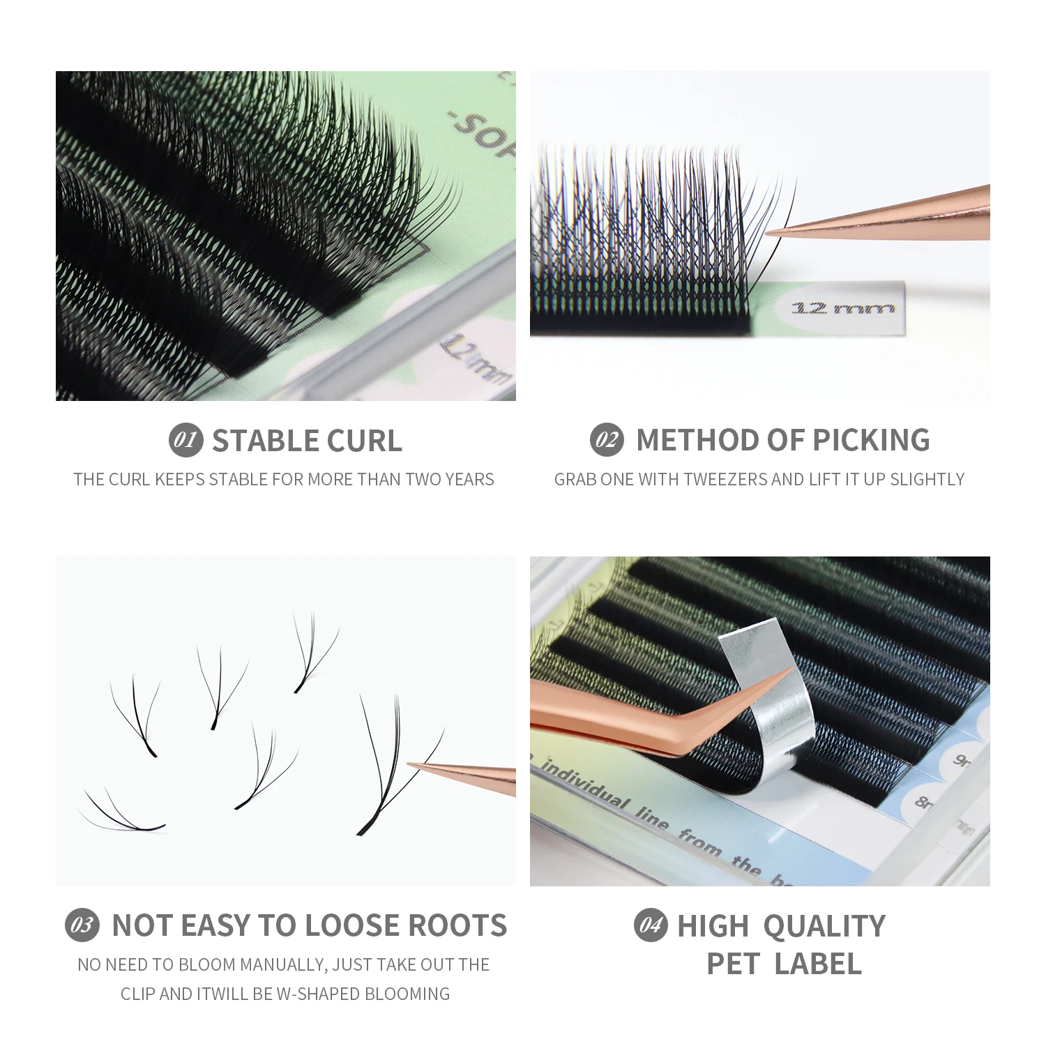 ANNAFRIS 3D W Tre Core Estensi - Eyelash Extension For Asian Eyes recensione e prezzo