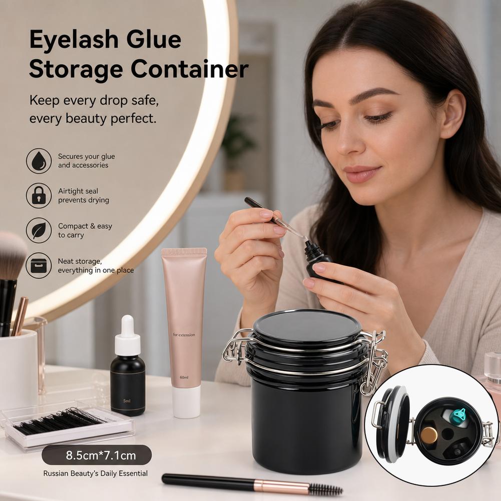 Contenitore Ermetico per Colla - Eyelash Extension Look recensione e prezzo