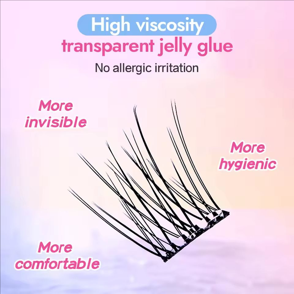 MIAOJIE Ciglia finte senza col - Eyelash Extension Human Hair recensione e prezzo