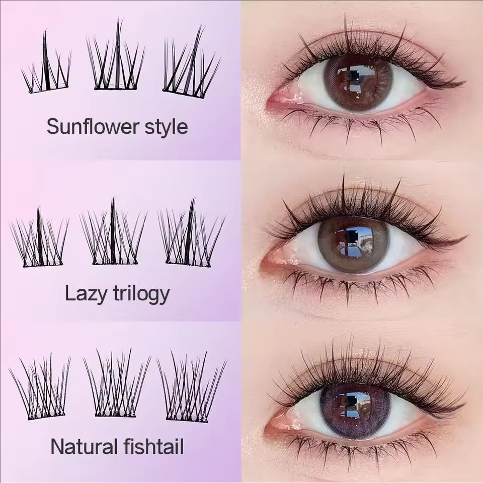 MIAOJIE Ciglia finte senza col - Eyelash Extension Human Hair recensione e prezzo