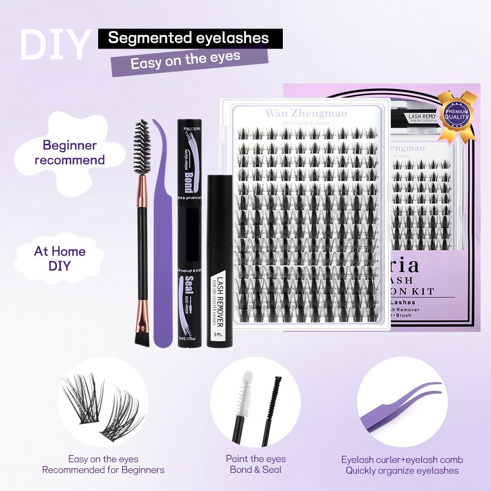 Kit Extension Ciglia Finte 8-1 - Eyelash Extension Look recensione e prezzo