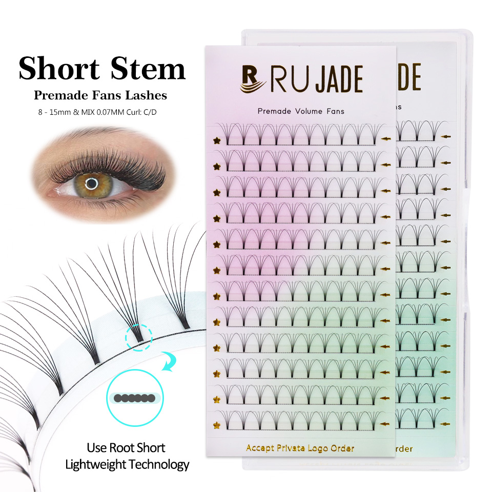 RUJADE Stelo corto 3D 4D 5D 6D - Eyelash Extension Russian recensione e prezzo