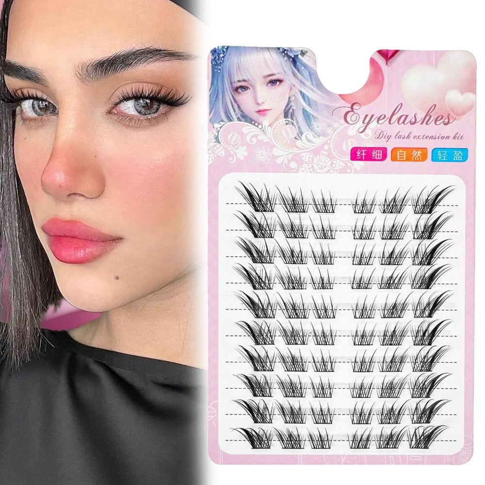 3D Cat Eye Cluster Ciglia Mang - Eyelash Extension Human Hair recensione e prezzo