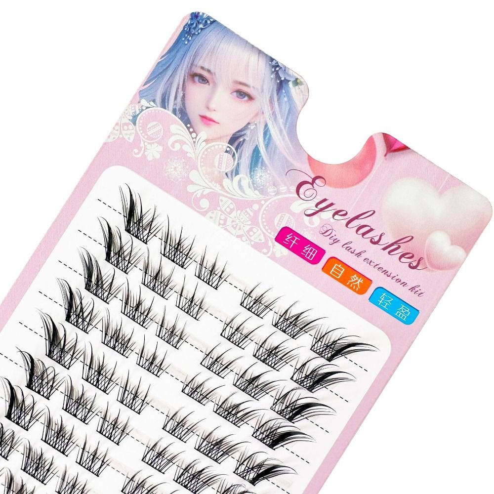 3D Cat Eye Cluster Ciglia Mang - Eyelash Extension Human Hair recensione e prezzo