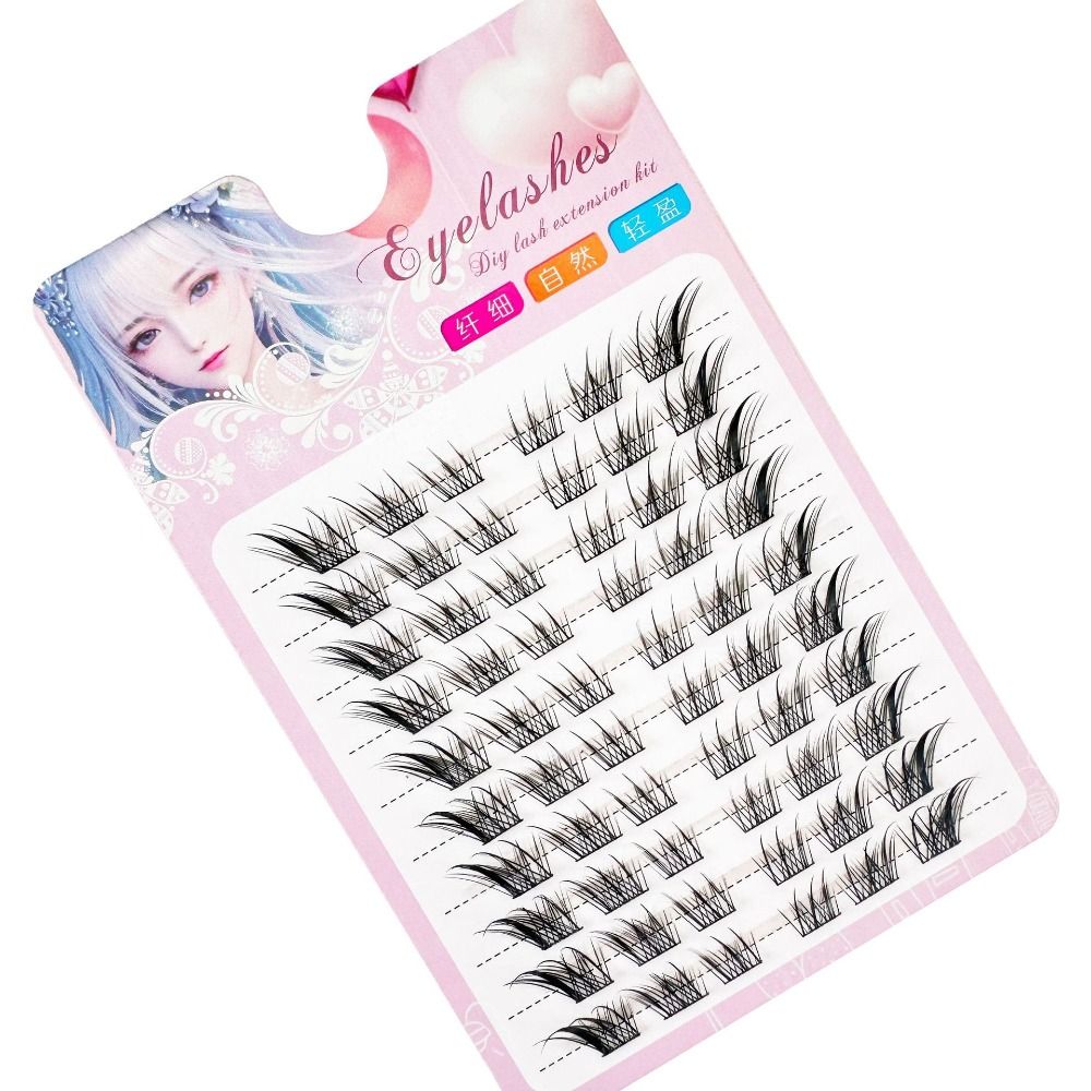 3D Cat Eye Cluster Ciglia Mang - Eyelash Extension Human Hair recensione e prezzo