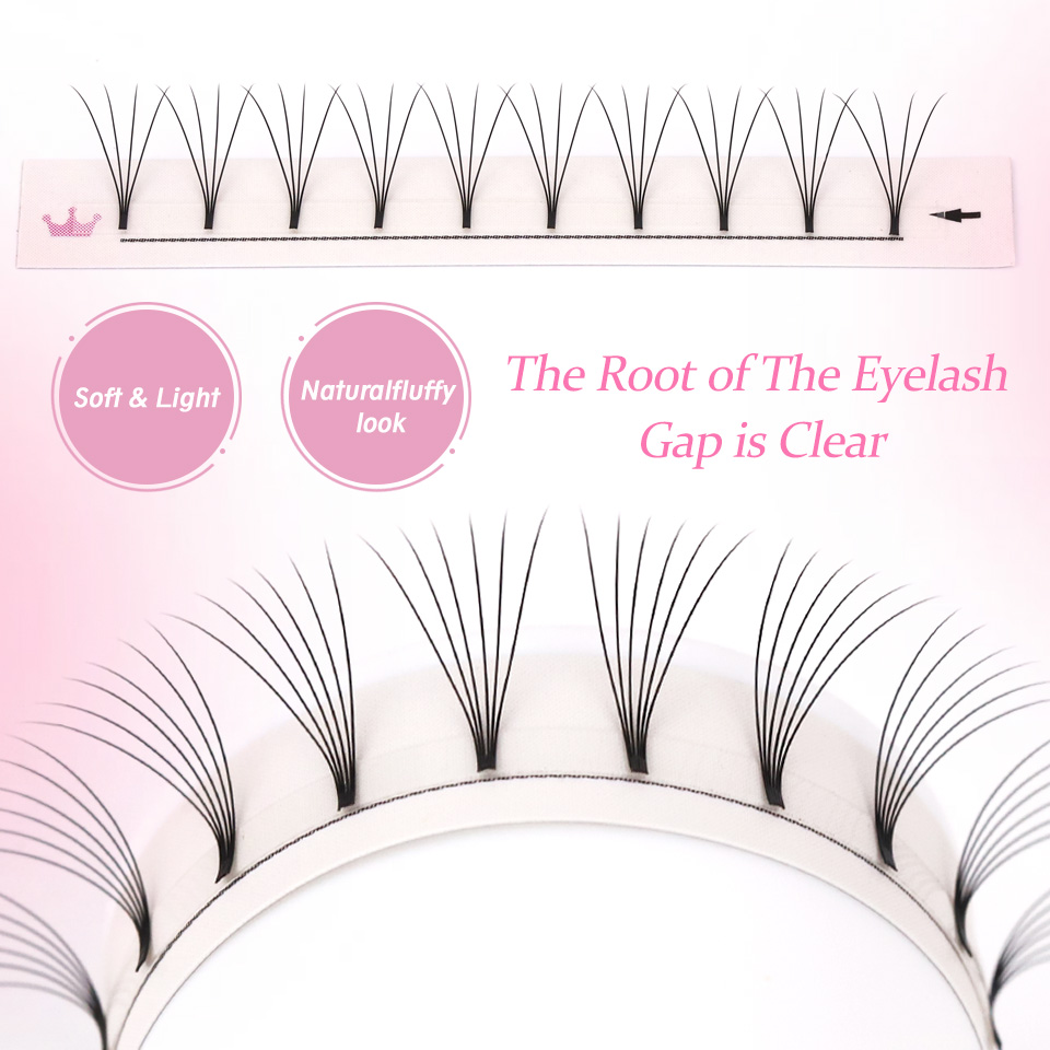 Rujade Premade Volume Fans Cig - Eyelash Extension Russian recensione e prezzo