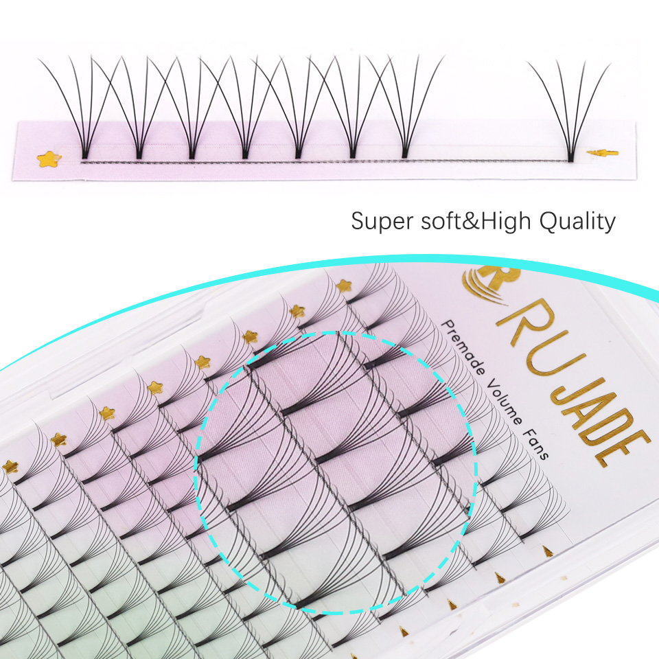 Rujade Premade Volume Fans Cig - Eyelash Extension Russian recensione e prezzo